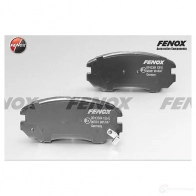 Тормозные колодки дисковые, комплект FENOX KRK6 Z4 BP43364 2242996