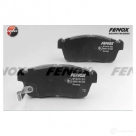 Тормозные колодки дисковые, комплект FENOX YVJFWA C 2243007 BP43375