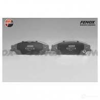 Тормозные колодки дисковые, комплект FENOX BP43445 Y K43D 1223105587