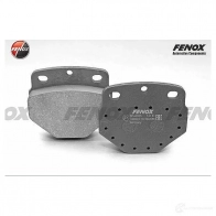 Тормозные колодки дисковые, комплект FENOX BP44025 UXYP C 1419105730