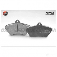 Тормозные колодки дисковые, комплект FENOX BP44029 1419105732 P6I D1Y