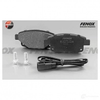 Тормозные колодки дисковые, комплект FENOX 1 7M7R 1422982714 BP45086