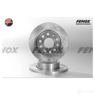 Тормозной диск FENOX TB215258 Volkswagen Golf 6 (5K1) Хэтчбек 2.0 R 4motion 265 л.с. 2009 – 2011 BF REA