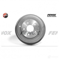 Тормозной барабан FENOX TO216813 Ford Tourneo Connect 1 (C170) Минивэн 1.8 TDCi /TDDi /DI 75 л.с. 2002 – 2013 CZX0 7E