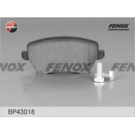 Тормозные колодки дисковые, комплект FENOX 2397 3 BP43018 D388PYG Lada Vesta