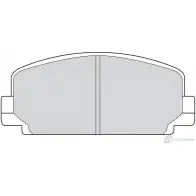 Тормозные колодки дисковые, комплект FERODO 9A3EH FDB112 715924 2056 3