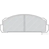 Тормозные колодки дисковые, комплект FERODO SUTB4 716538 200 73 FDB37