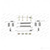 Ремкомплект колодок FERODO 5016687021097 FBA11 713568 FV NX550 - Изображение 2