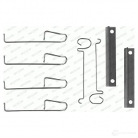 Ремкомплект колодок FERODO 5016687039597 TL2N GE6 Renault Twingo (C06) 1 Хэтчбек 1.2 (C066. C068) 58 л.с. 1996 – 2007 FBA473