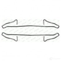 Ремкомплект колодок FERODO Ford Fiesta 4 (DX, JA, JB) Хэтчбек 1.2 5 i 16V 75 л.с. 1995 – 2002 DT S8INU FBA500 5016687042290
