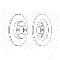 Тормозной диск FERODO DDF1502 712186 DDF1502-1 DDF15 02 - Изображение 5