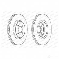 Тормозной диск FERODO 711784 DDF1102 DDF10 63 DDF1124 - Изображение 5