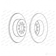Тормозной диск FERODO 711900 DD F1224 DDF1224 DDF1224-1 - Изображение 5