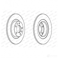Тормозной диск FERODO 712924 DG5VOIG DDF2297C DDF 2297C - Изображение 7