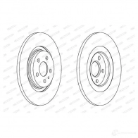Тормозной диск FERODO DDF118-1 D DF118 711856 DDF1181 - Изображение 5