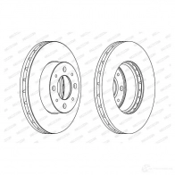 Тормозной диск FERODO 711853 DDF1179 DDF1179-1 DD F1179 - Изображение 5