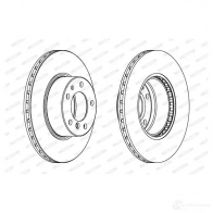 Тормозной диск FERODO DD F211 DDF211-1 712845 DDF211 - Изображение 1