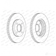 Тормозной диск FERODO DDF1072-1 711736 DDF1072 DDF10 72 - Изображение 4