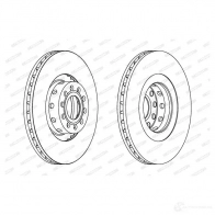 Тормозной диск FERODO 712270 DDF15 63C DDF1563C-1 DDF1563C