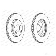 Тормозной диск FERODO DDF 1135 DDF1135-1 DDF1135 711797 - Изображение 5