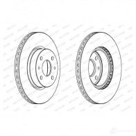 Тормозной диск FERODO DDF1 76 DDF176-1 712559 DDF176 - Изображение 1