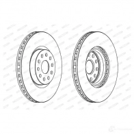 Тормозной диск FERODO 711725 DDF1062 DDF10 62 DDF1062-1 - Изображение 1
