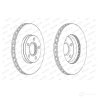 Тормозной диск FERODO DDF20 62C DDF2062C DDF2062C-1 712814 - Изображение 4