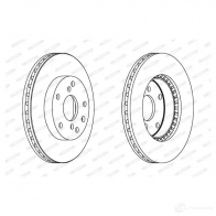 Тормозной диск FERODO DDF119 2 DDF1192 711869 DDF1192-1
