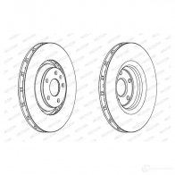 Тормозной диск FERODO DDF1847C DDF1847C-1 DDF1 847C Audi TT (8J3) 2 Купе 2.5 Rs Quattro 360 л.с. 2011 – 2014