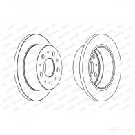 Тормозной диск FERODO Fiat Ducato (250) 3 Фургон 3.0 160 Multijet 3.0 D 156 л.с. 2006 – 2011 DDF1574C 9CFJET DDF1 574C