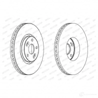 Тормозной диск FERODO DDF136 8 DDF1368C-1 DDF1368C-1 712045 - Изображение 4