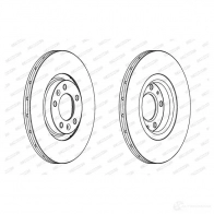 Тормозной диск FERODO DDF1652C EYPLWV DDF1 652C 1193640461