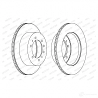 Тормозной диск FERODO DDF976-1 713474 DD F976 DDF976-1
