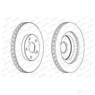 Тормозной диск FERODO DDF1646 DDF1646-1 DDF1 646 712395 - Изображение 5