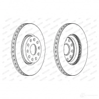 Тормозной диск FERODO DDF802 DDF80 2 713384 DDF802-1 - Изображение 1