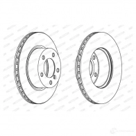 Тормозной диск FERODO DDF 1229 711905 DDF1229 DDF1229-1 - Изображение 4