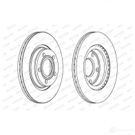 Тормозной диск FERODO DDF1003 DDF10 03 Audi A4 (B5) 1 Универсал 1.6 102 л.с. 2000 – 2001 P0XUXWM