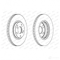 Тормозной диск FERODO DDF1424-1 DD F1424 712111 DDF1424 - Изображение 4