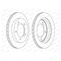 Тормозной диск FERODO Suzuki Grand Vitara (FT, HT) 1 1998 – 2005 G0IBP DDF1687C DDF1687 C