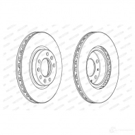 Тормозной диск FERODO 712943 D DF2401C-1 VMMAG8P DDF2401C-1 - Изображение 4