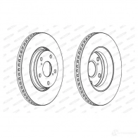 Тормозной диск FERODO 712555 DDF1756 DDF1 756 DDF1756-1 - Изображение 5