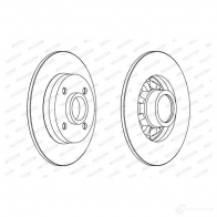 Тормозной диск FERODO DDF1 696 712466 DDF1696C-1 DDF1696C-1 - Изображение 4