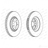Тормозной диск FERODO DDF1 371 DDF1371C DDF1371C-1 712051 - Изображение 5
