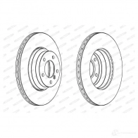 Тормозной диск FERODO 712235 DDF1535C-1 DDF1535C-1 DD F1535 - Изображение 7