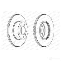 Тормозной диск FERODO DDF834-1 713412 DDF834 DDF8 34 - Изображение 5