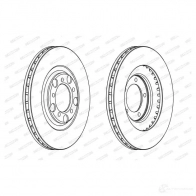 Тормозной диск FERODO DDF1070 DDF1070-1 711734 DD F1070
