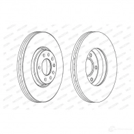Тормозной диск FERODO DDF1 261 DDF1261 711965 DDF1261-1 - Изображение 4