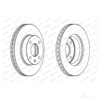 Тормозной диск FERODO DDF209-1 712831 DDF209 DDF20 9 - Изображение 1