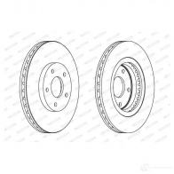 Тормозной диск FERODO DDF158 9 712314 DDF1589-1 DDF1589 - Изображение 4