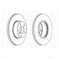 Тормозной диск FERODO 712497 DDF 1717 DDF1717 DDF1717-1 - Изображение 5